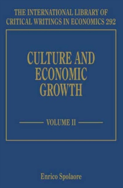 Culture and Economic Growth Spolaore Hardback Edward Elgar 9781781955253