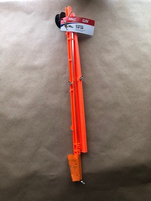 Eagle Claw Ice Tip-Up, Fluorescent Orange