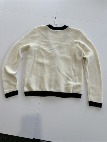 Talbots Damen Strickjacke, Gr. P (XS) beige schwarz Knöpfe Neu mit Etikett - Bild 11 von 11