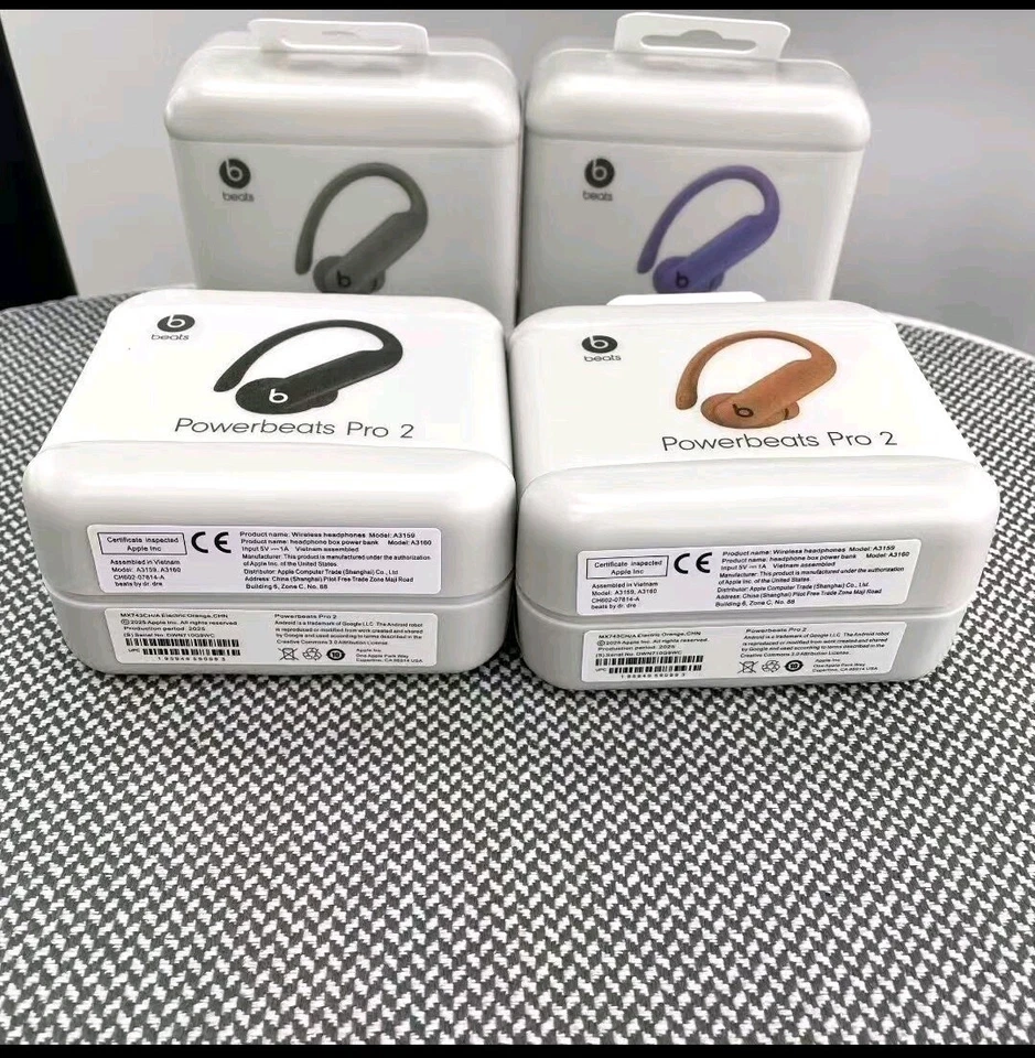 Fones de ouvido Beats Powerbeats Pro 2 True Wireless cancelamento de ruído ativo  - Imagem 2 de 3