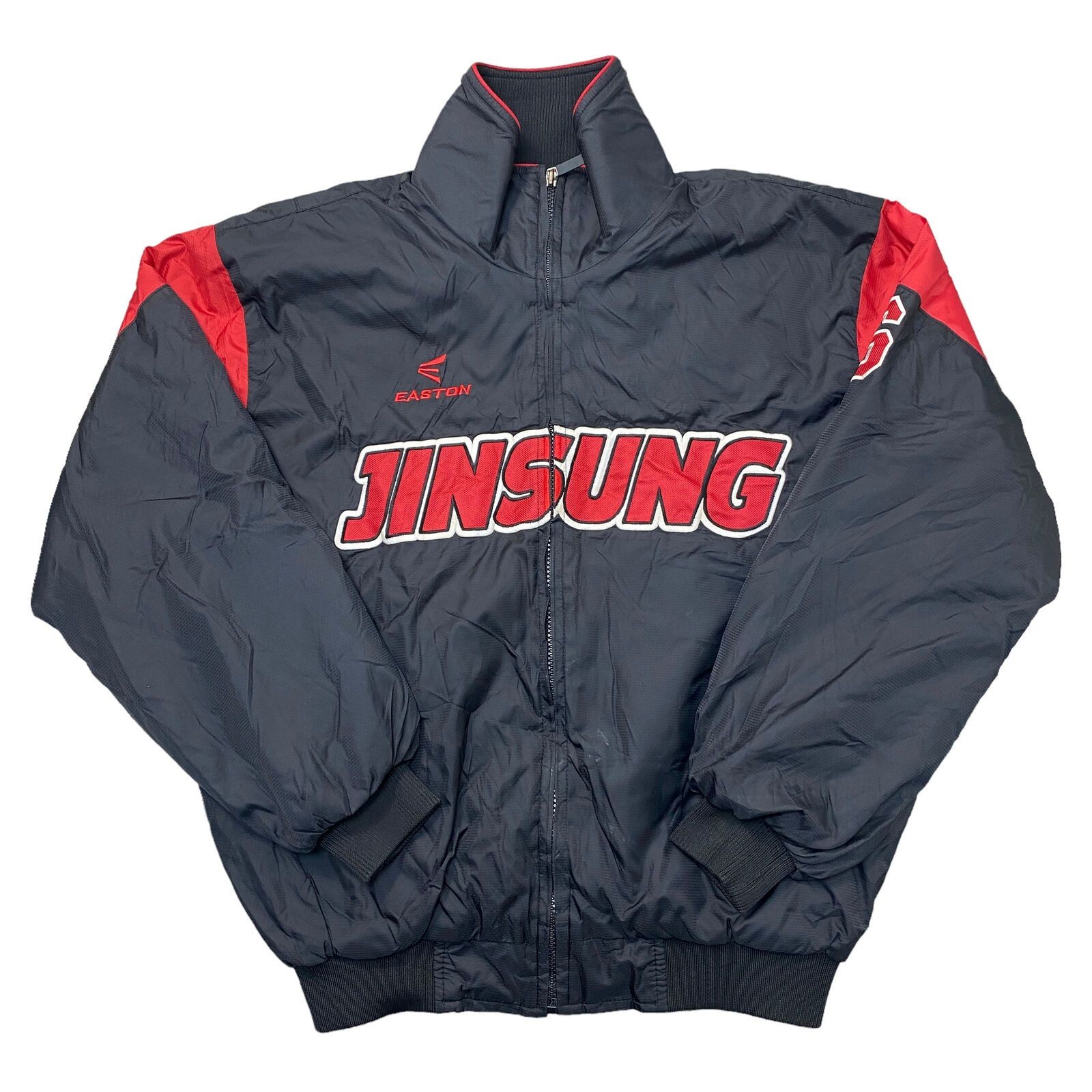Easton Red Bomber Jacket for Men Size Small by Jinsung  