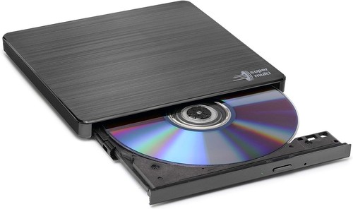 Hitachi-LG GP60 External DVD Drive, Slim Portable DVD Burner/Writer/Player for L - Photo 2/8