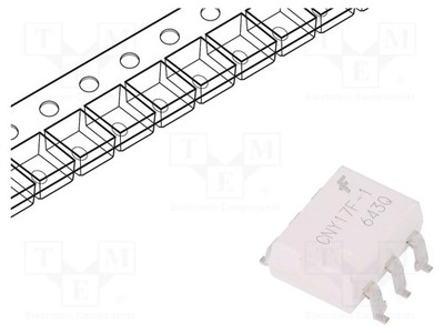 3 Stück ONSEMI CNY17F1SR2M Optokoppler