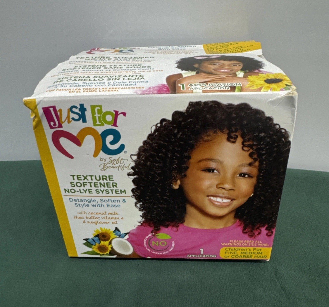Soft & Beautiful Just for Me Texture Softener No-Lye System 