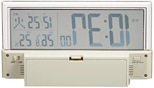 Seiko SQ782B Digital Alarm Clock with Temperature & Humidity Display - Japan - Picture 2 of 5