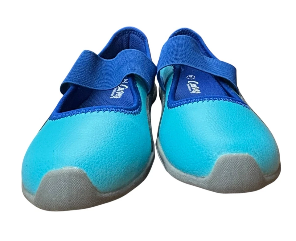 Curves for Women Walking Athletic Toning Blue Mary Janes Shoes Women's Size 7 - Image 3 of 4