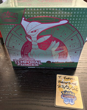 Temporal Forces Pokemon Center Exclusive Elite Trainer Box (ETB) Iron Leaves