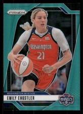 Emily Engstler 2024 Panini Prizm WNBA #67 Green Prizms Washington Mystics