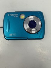Polaroid iS048 Waterproof Digital Camera - 16MP 3M Blue - Tested Working