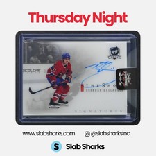 2021 UPPER DECK THE CUP #SW-28 BRENDAN GALLAGHER THE SHOW AUTO