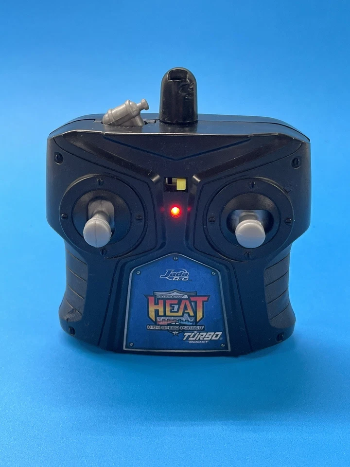 Jada Blue Police RC Remote Control Badge City Heat High Pursuit 2.4Ghz Turbo  - Image 2 of 4