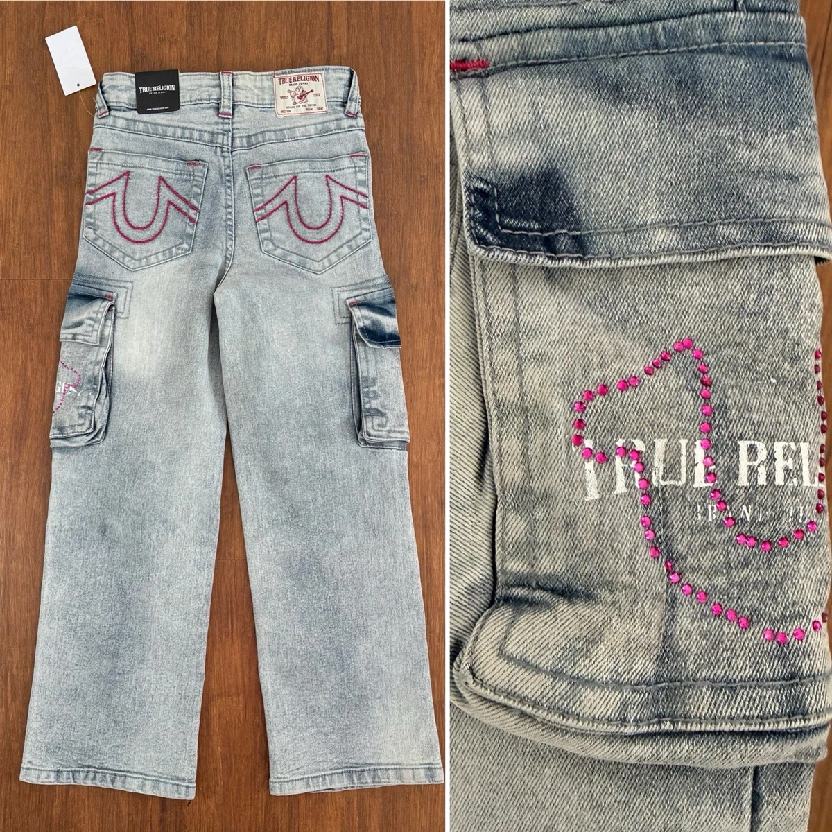 True Religion Pink Jeans for Girls for sale - eBay