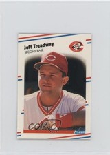 1988 Fleer Classic Miniatures Box Set Jeff Treadway #76 0f8