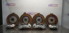 12 Cadillac Cts V-series Brake Caliper Set Front And Rear Silver