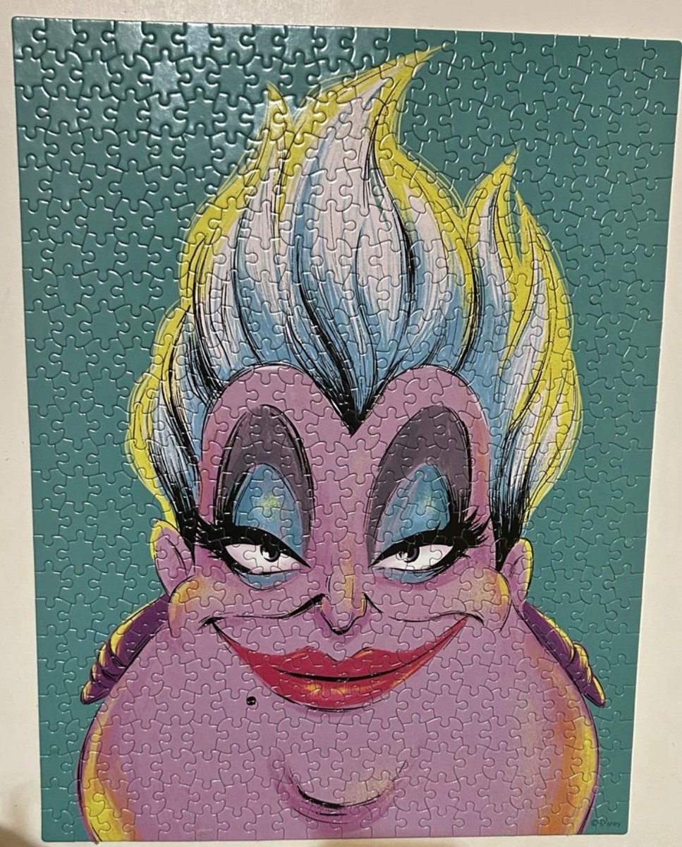 Disney Villains 4 Pack - 500 Piece Puzzles by Ceaco ~ COMPLETE | eBay