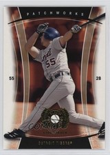 2005 Fleer Patchworks 195/499 Ryan Raburn #72 oh4