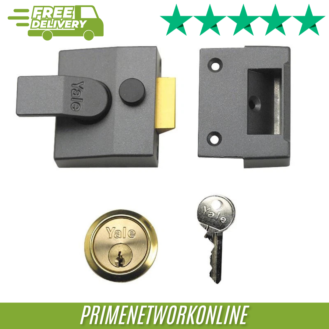 Yale P-85-DMG-PB-40 Deadlocking Nightlatch Chrome Metalic, 40 mm, High Security - Image 3