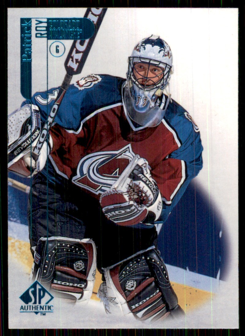 1998-99 SP Authentic #21 Patrick Roy Colorado Avalanche