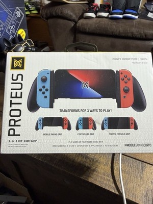 Mobile Gaming Corps PROTEUS 3-in-1 Controller Nintendo Switch, iPhone, Android