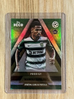 Marcus Edwards /99 RC Topps Deco UEFA Sporting Lissabon Portugal