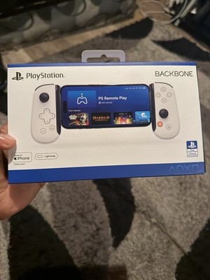 Backbone One PlayStation Edition Lightning Mobile Controller for iPhone, White