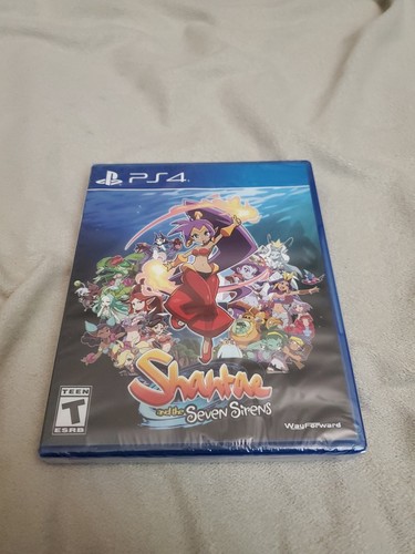Shantae and The Seven Sirens PS4 (PlayStation 4, 2020) BRANDNEU FACTORY SEALED