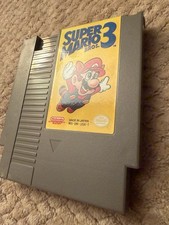 MINT LABEL Nintendo NES Super Mario Bros 3 Cartridge Authentic