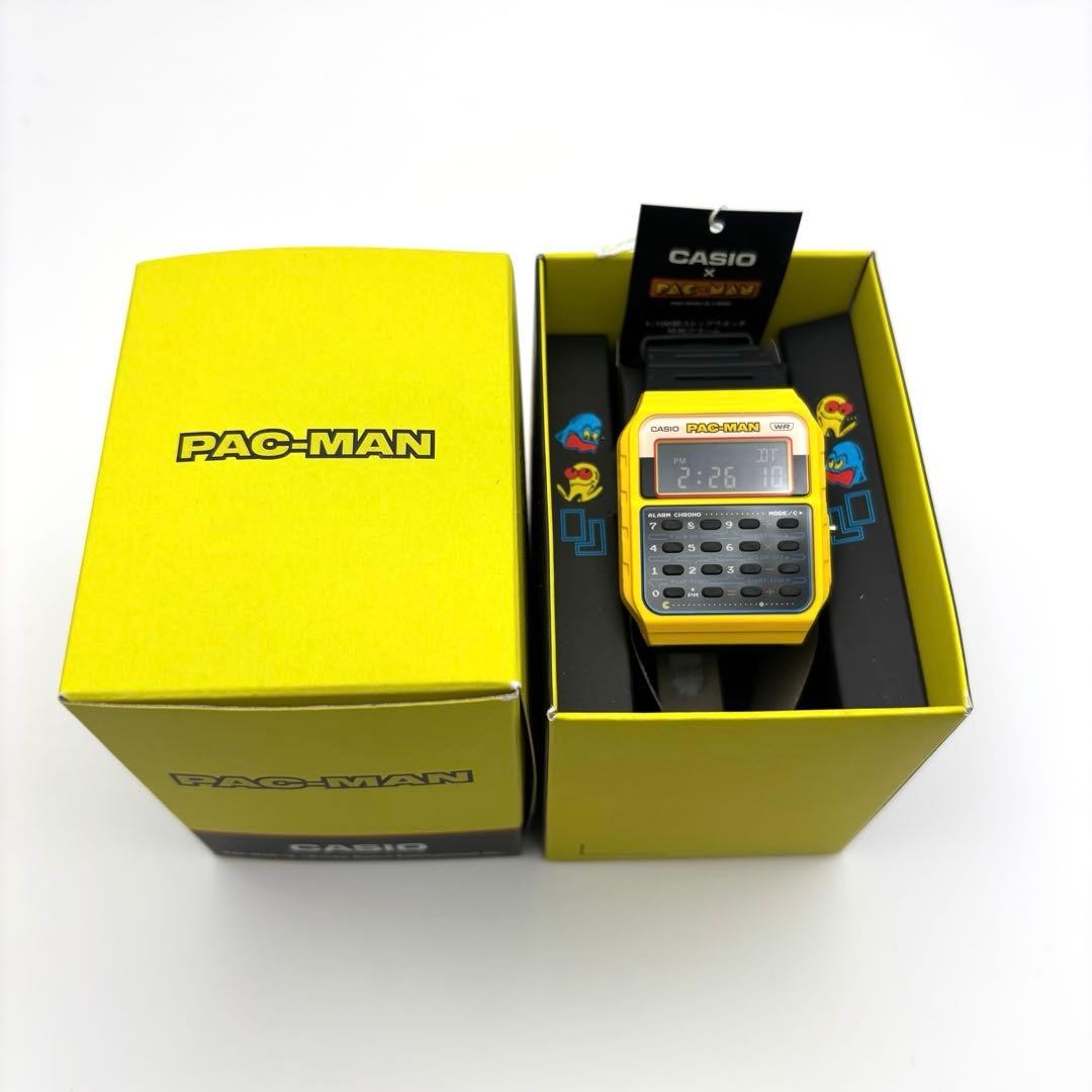 Casio Pacman CA-53W Digital Watch Yellow Resin Limited Edition New