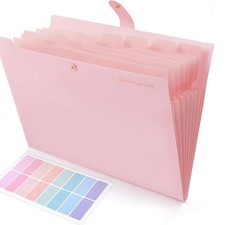 Expanding File Folder, Accordion File Organizer With 8 Pockets, Expandable Docum