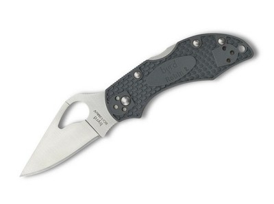 Spyderco BYRD ROBIN 2 GRAY Taschenmesser 8Cr13MoV Stahl FRN Griff