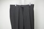 Zanella Wool Blend Gray Striped Dress Pants Sz 48 NEW — photo 1
