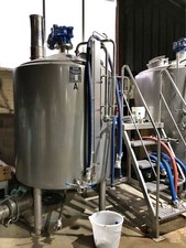 Zu verkaufen gebraucht Bier Brauanlage 20 Hektoliter guter Zustand in Edelstahl