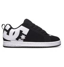 DC Shoes Men's Court Graffik Shoes Black - 300529-001, Black/White