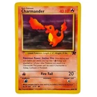 Charmander 50/82 Team Rocket Pokemon WOTC Vintage Common Non Holo Card