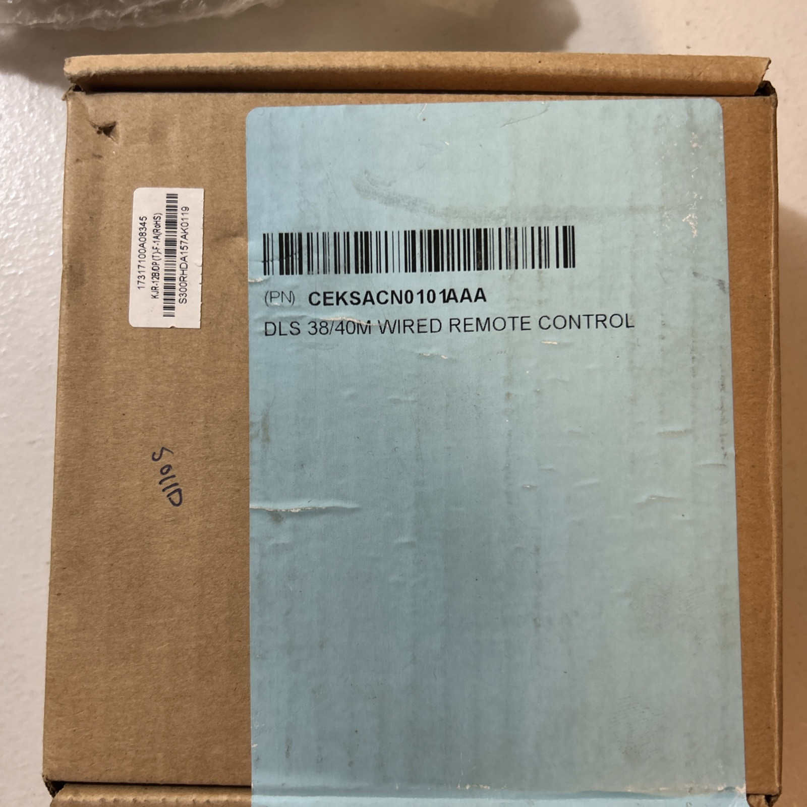 Carrier KSACN0401AAA Wired Remote Controller Kit, New