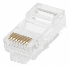 20 pcs RJ45 Modular Plug CAT5 CAT5E 8P8C Network Cable LAN Connector End Plug
