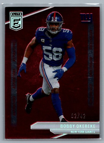 2024 Donruss Elite Football Aspirations Bobby Okereke #49