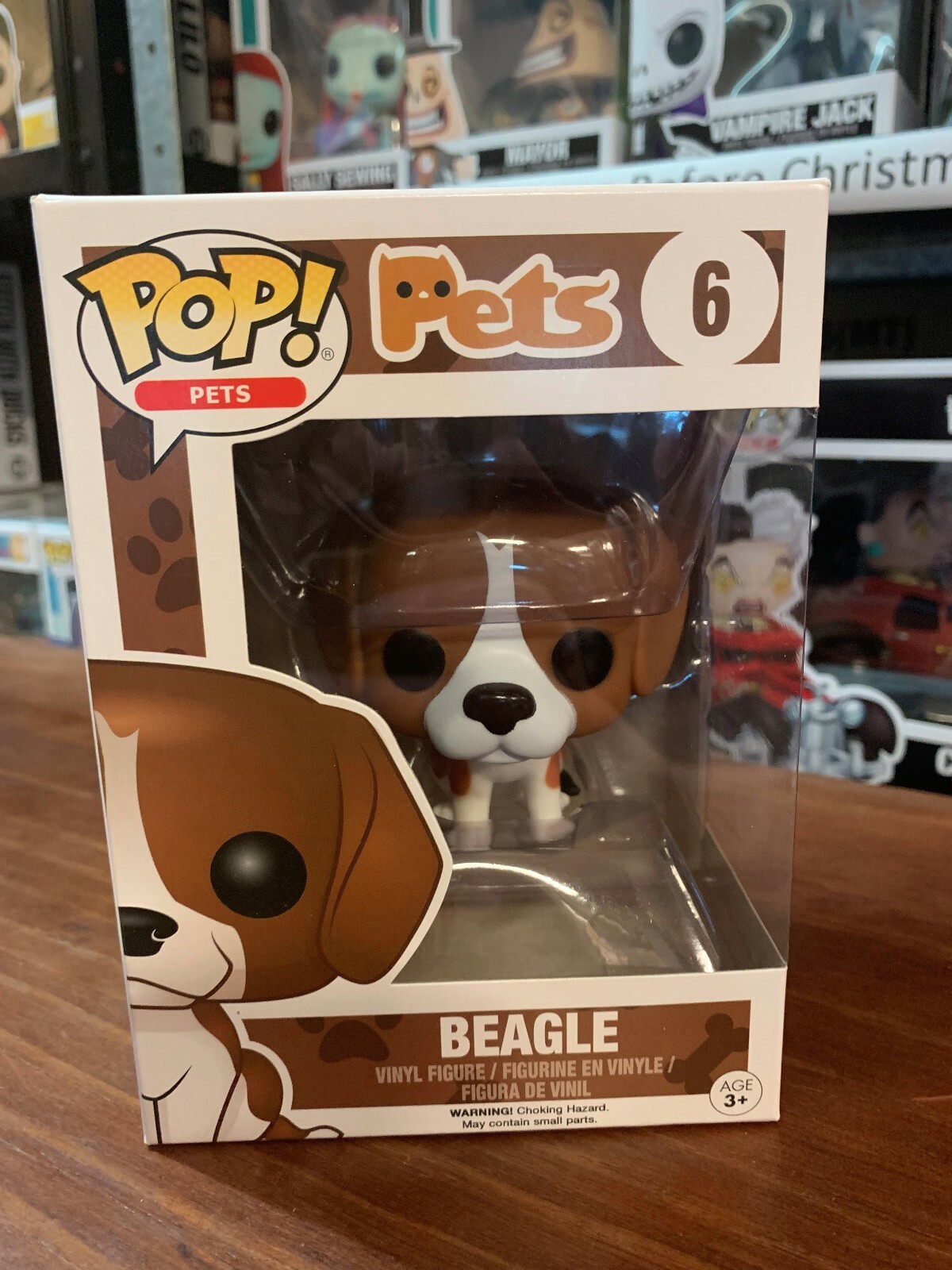 Pop Pets Beagle Funko Pop Vinyl Expert Packaging