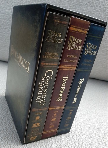Señor de los Anillos Trilogia - Extendida 12 DVD en Caja | eBay