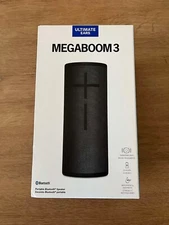 ULTIMATE EARS MEGABOOM 3 WIRELESS SPEAKER - BLACK  - BRAND NEW/FACTORY SEALED!