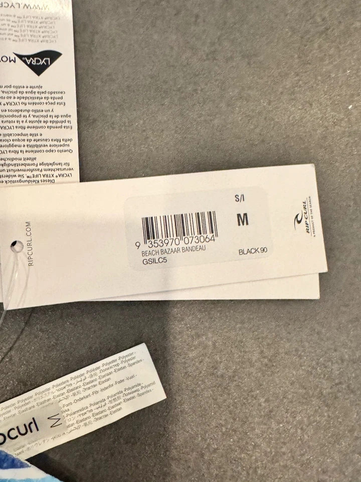 Rip Curl Bikini Damen M Hawaii Aloha Pool Urlaub Ibiza Neu Hibiskus Surf NP89€ - Bild 4 von 4