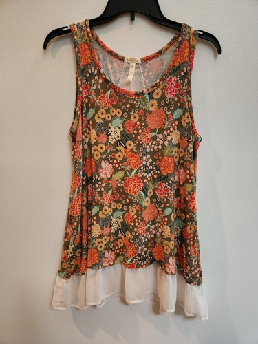 Matilda Jane Open Orchard Sleeveless Top Size S