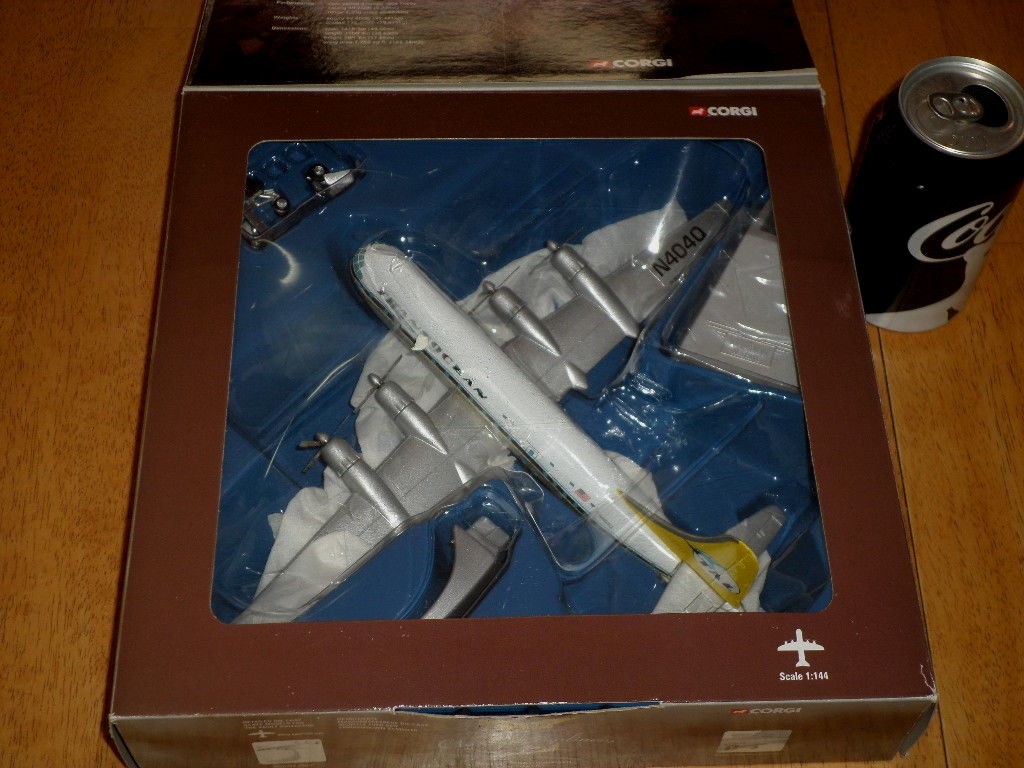 航空機・ヘリコプター Corgi 1/144 Boeing Stratocruiser BOEING STRATOCRUISER TRANSOCEAN, CORGI TOY DIE CAST MODEL, SCALE 1