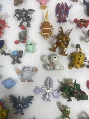 LOT MINI FIGURINES de collection Digimon Bandai Rare !! EUR 99