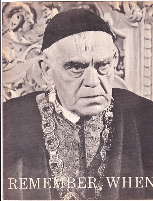 REMEMBER WHEN MAGAZINE # 2 FILM TV COMICS BORIS KARLOFF DOLLMAN WESTERN HEROES
