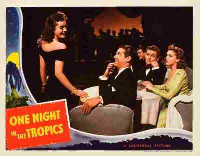 Eine Nacht in den Tropen 06 Film A4 Poster Druck 10x8