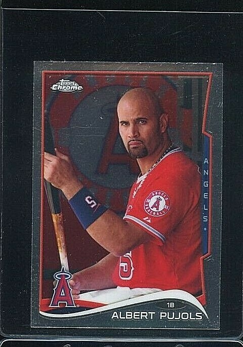 2014 TOPPS CHROME #130 ALBERT PUJOLS ANAHEIM ANGELS