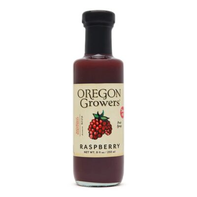 Oregon Growers Raspberry Fruit Syrup 8 fl oz (250 ml)