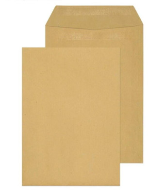 C5 80gsm Manilla Umschläge Tasche selbstversiegelnd einfach - 2 Schachteln mit 250 KEIN Fenster