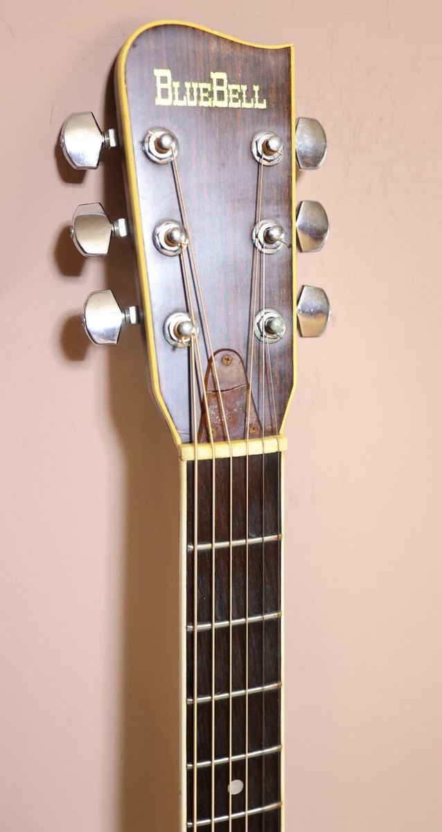 BlueBell W-400 '74 1974 Acoustic Guitar Natural Used From